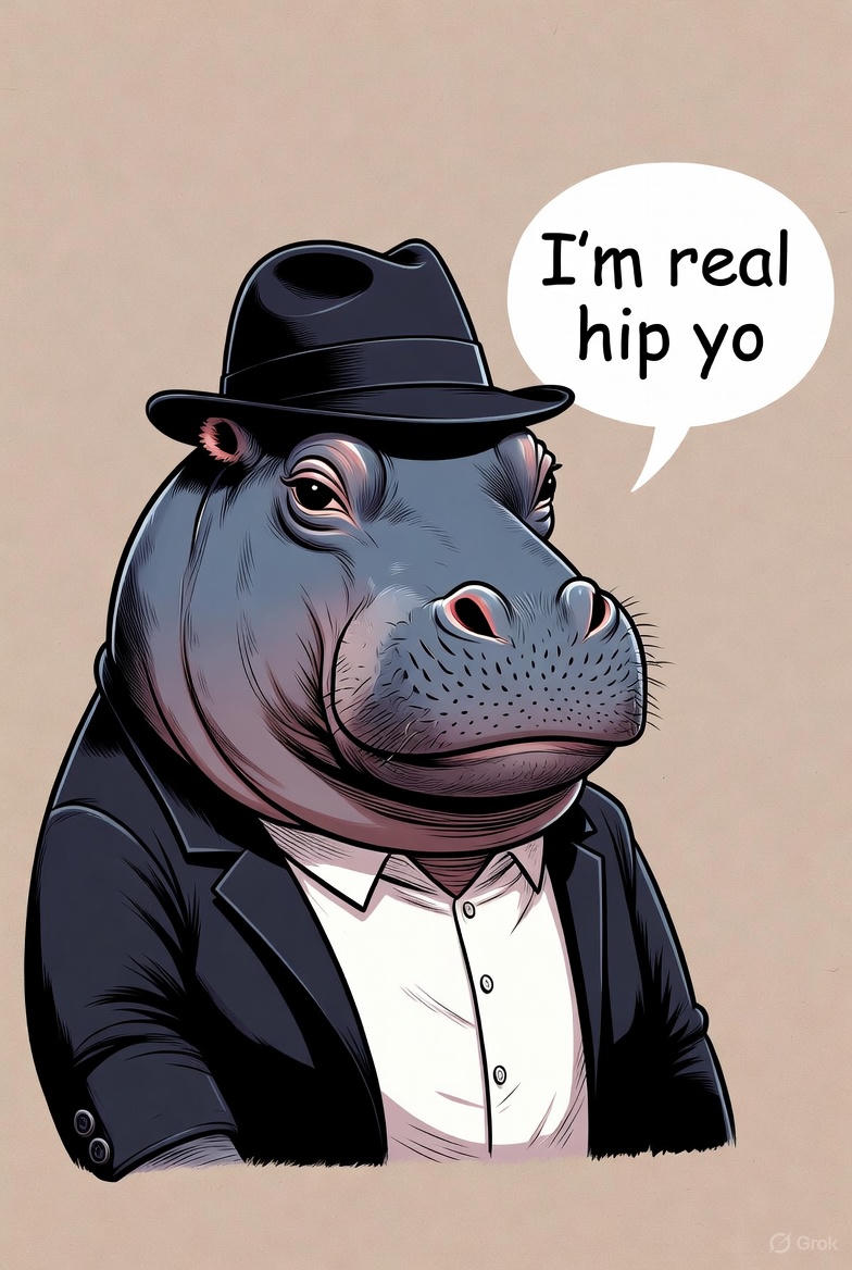 a hip hippo